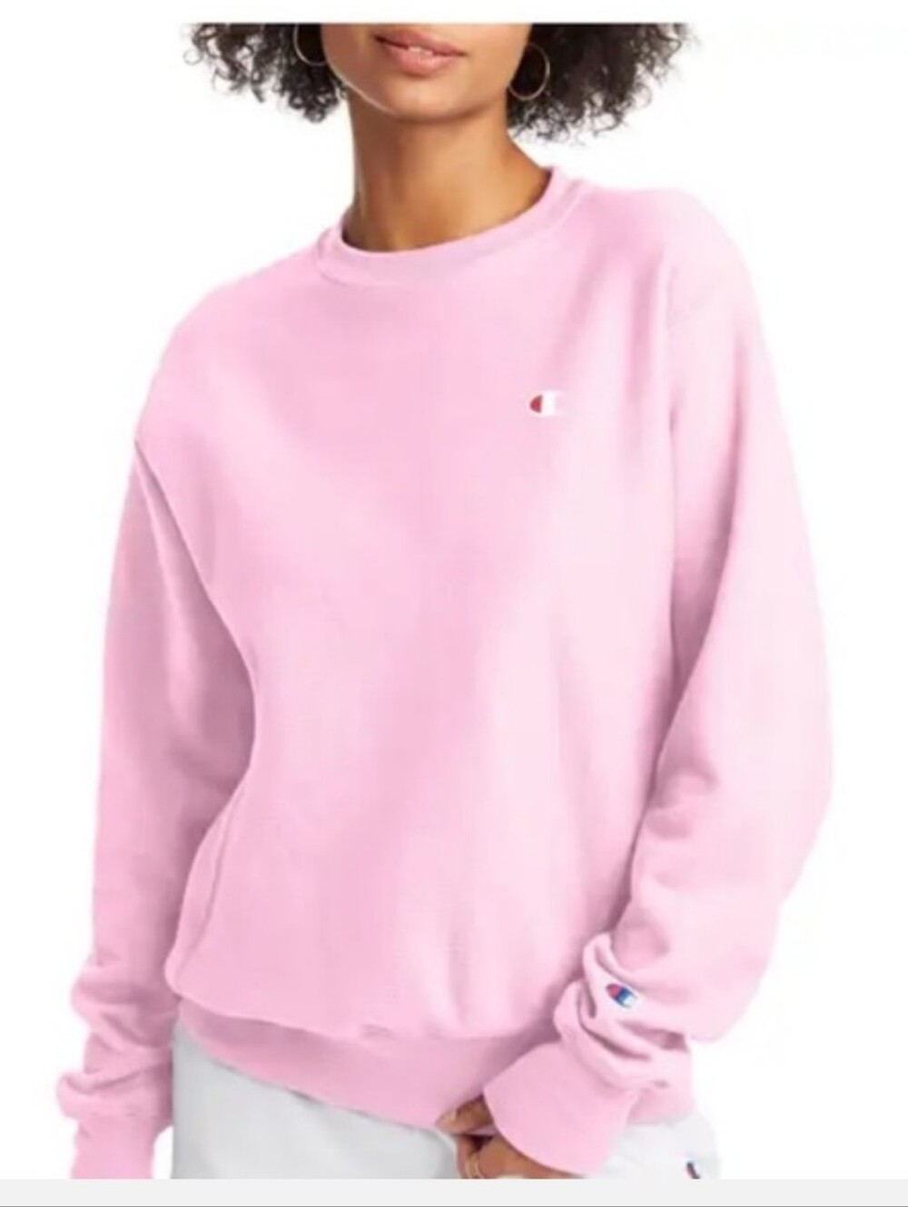 Champion Pink Crewneck Sweatshirt